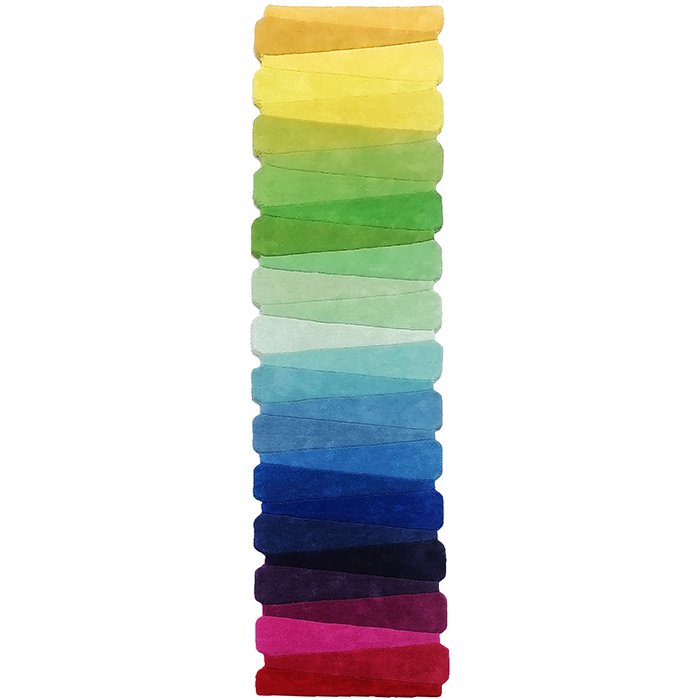 Rainbow Nail Rug